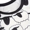 1pc LULUKAKA Baby Boys' Casual Romper, Cartoon Sheep Print, All-Season Knit Polyester, Regular Fit One-piece Outfit, for Outdoor